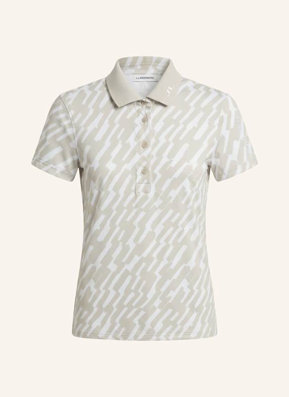J.LINDEBERG Funktions-Poloshirt BEIGE