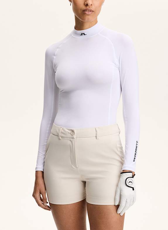 J.LINDEBERG Performance‑Polo‑Top WEISS