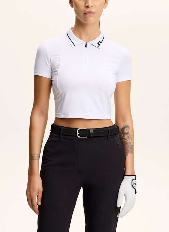 J.LINDEBERG Performance‑Polo‑Top WEISS