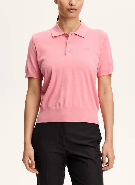 J.LINDEBERG Strick‑Polo PINK