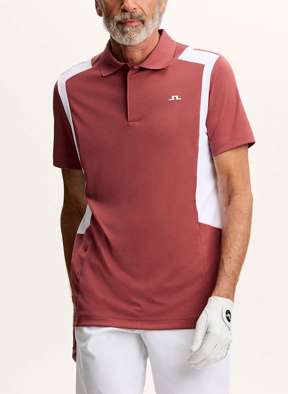 J.LINDEBERG Funktions-Poloshirt PINK