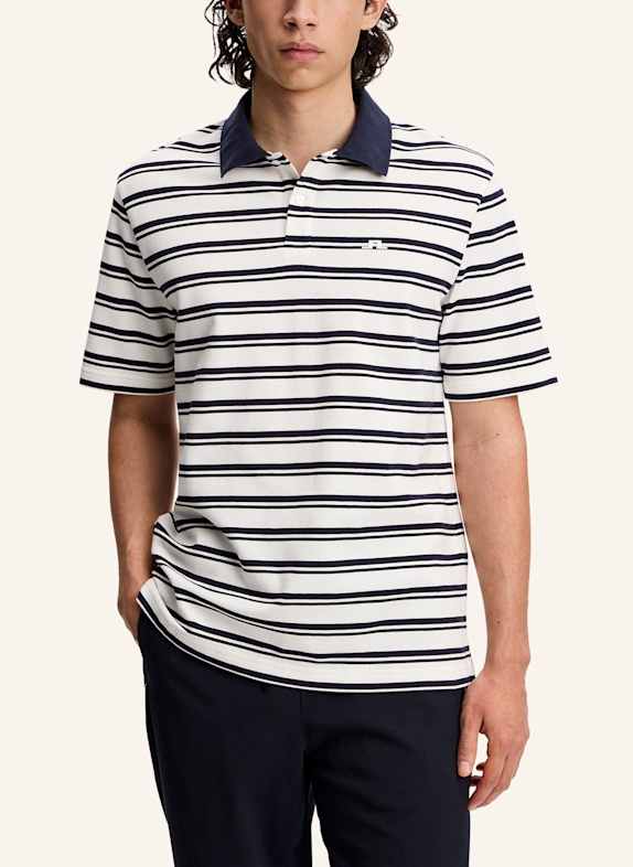 J.LINDEBERG Kurzarm‑Polo‑Top BLAU