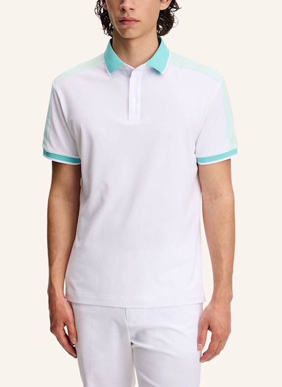 J.LINDEBERG Piqué-Poloshirt WEISS