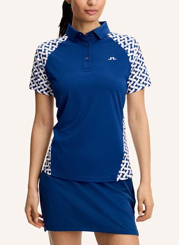 J.LINDEBERG Performance‑Polo‑Top BLAU