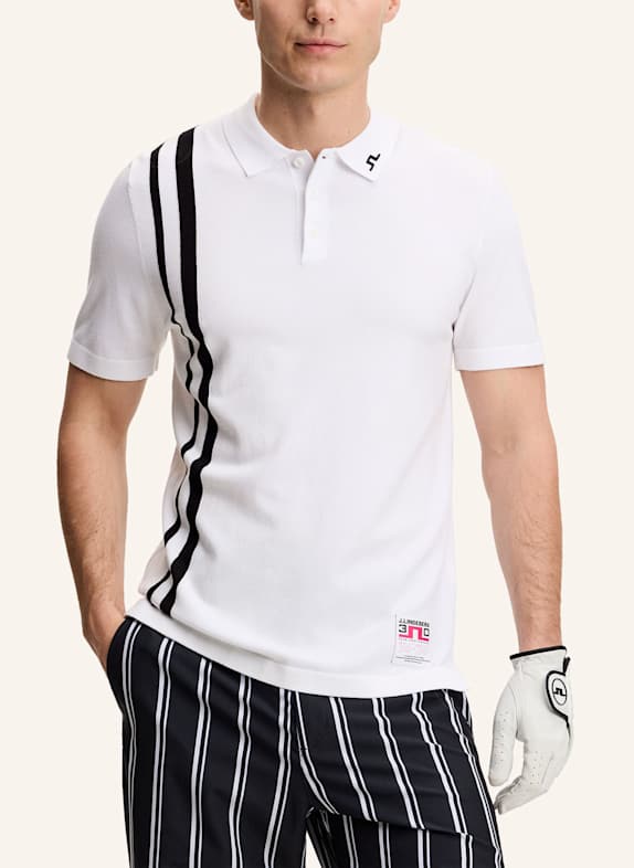 J.LINDEBERG Performance‑Polo‑Top WEISS