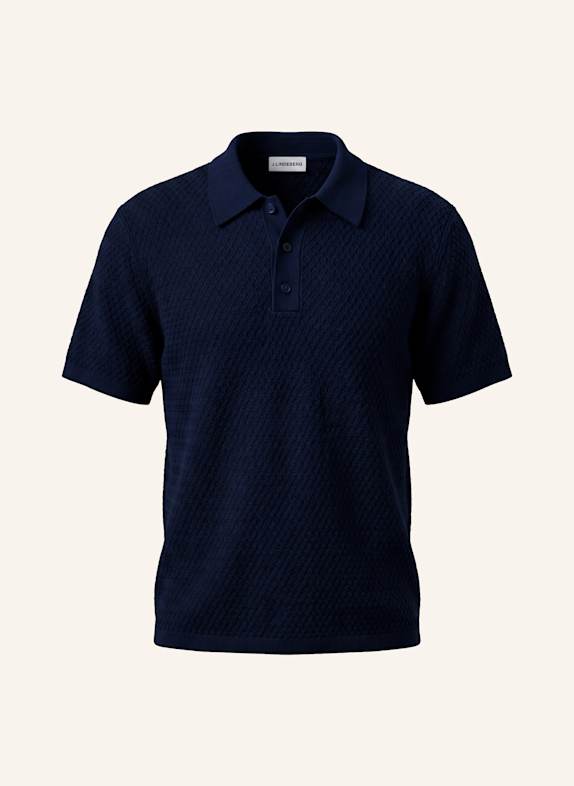 J.LINDEBERG Strick‑Polo BLAU