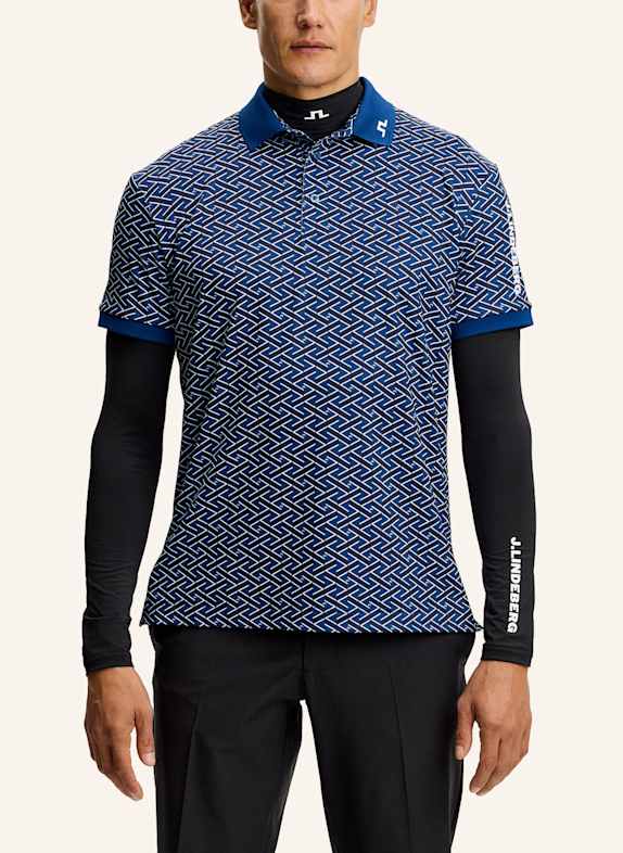 J.LINDEBERG Funktions-Poloshirt BLAU