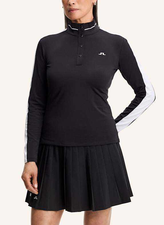 J.LINDEBERG Funktions-Poloshirt SCHWARZ