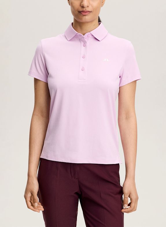 J.LINDEBERG Funktions-Poloshirt PINK