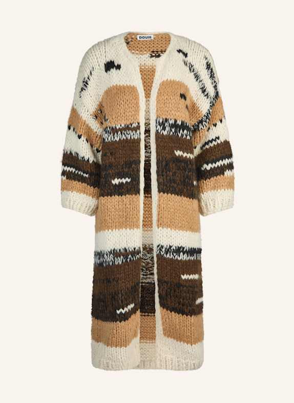 DOUIE Strickmantel PATTY aus Cashmere WEISS