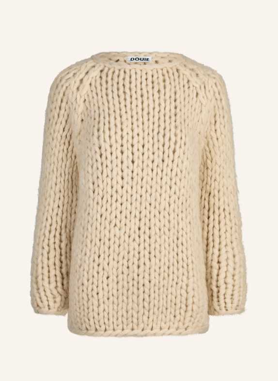 DOUIE Pullover NAYLA aus Cashmere HELLBRAUN/ BEIGE