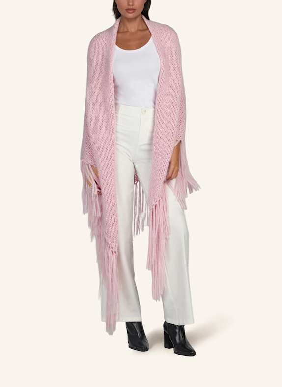 DOUIE Cape MIMI aus Cashmere ROSA