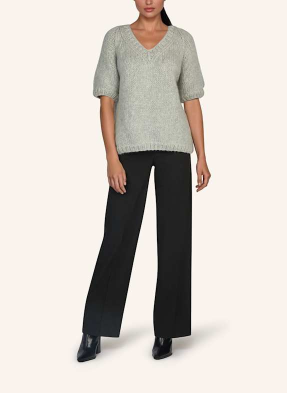 DOUIE Pullover DARIA aus Cashmere GRAU