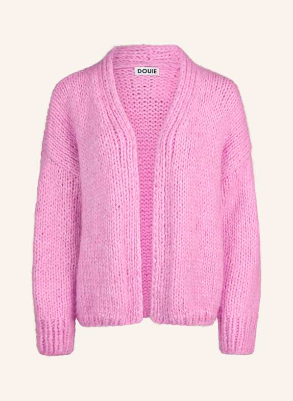 DOUIE Strickjacke DAKOTA aus Cashmere ROSA