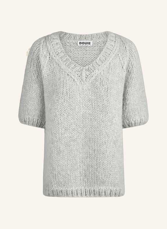 DOUIE Pullover DARIA aus Cashmere GRAU