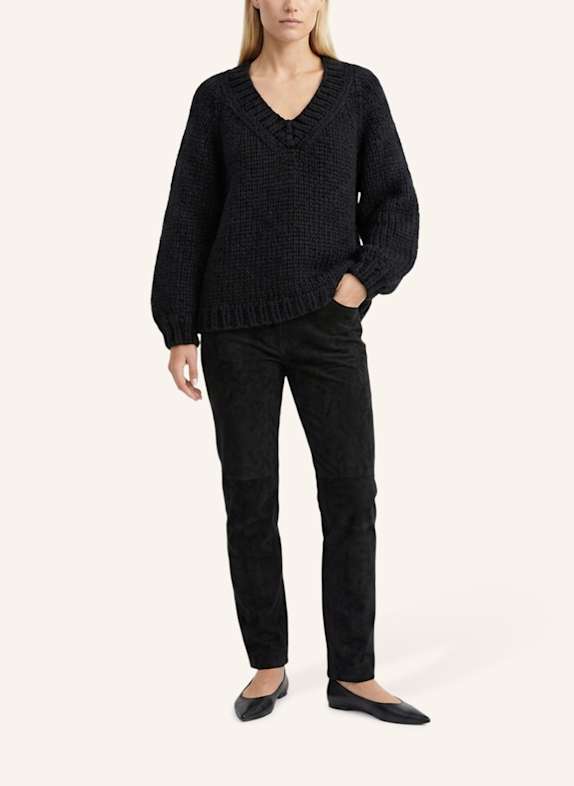 DOUIE Pullover AMELIE aus Cashmere SCHWARZ