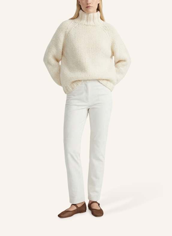 DOUIE Rollkragenpullover ESTELLE aus Cashmere ECRU