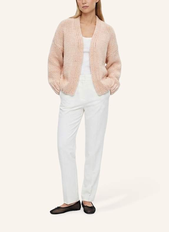 DOUIE Strickjacke DAKOTA aus Cashmere NUDE