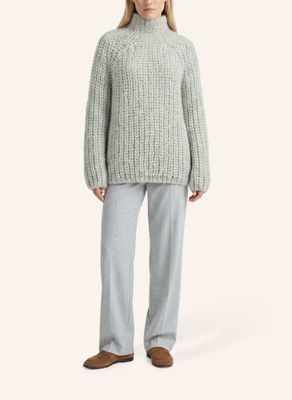 DOUIE Pullover MEGAN aus Cashmere GRAU