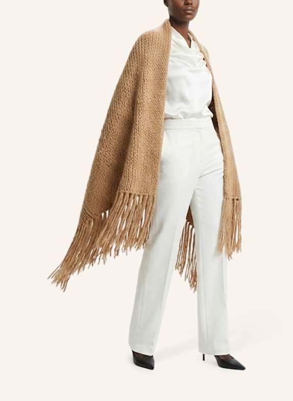 DOUIE Cape MIMI aus Cashmere CAMEL