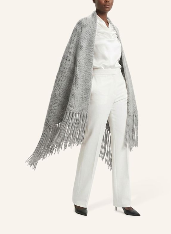 DOUIE Cape MIMI aus Cashmere GRAU