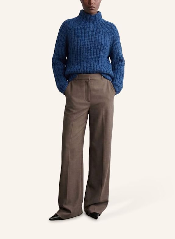 DOUIE Pullover ISABELLA aus Cashmere BLAU