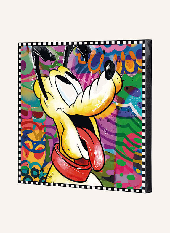 GILDE Wandbild PLUTO WEISS