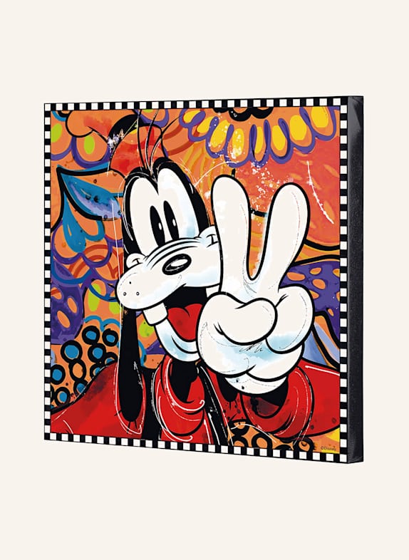 GILDE Wandbild GOOFY WEISS