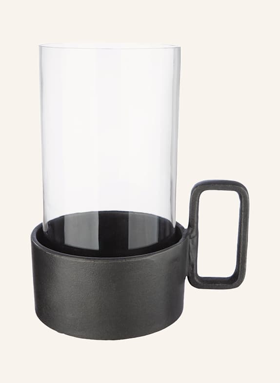 GILDE Windlicht ANTIGUA GRAU