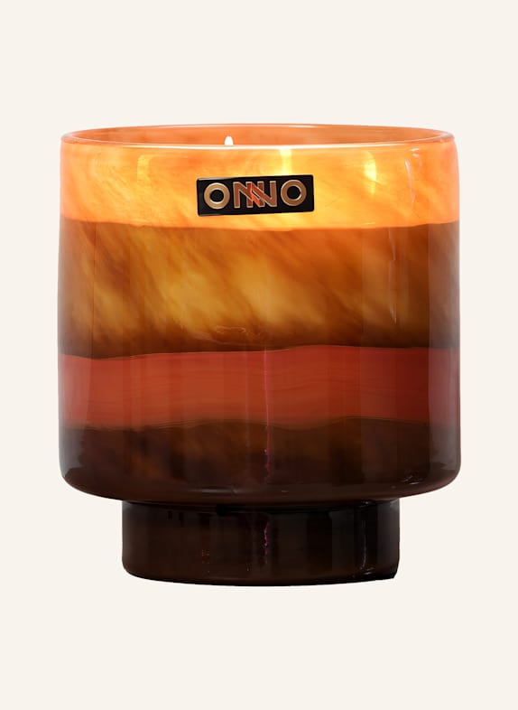 ONNO Collection Duftkerze ART ROMY CASHMERE WOOD BRAUN