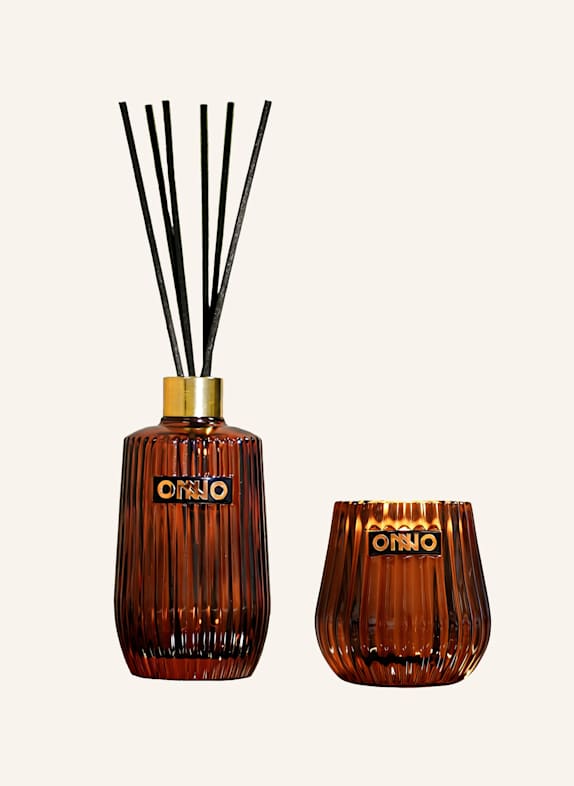 ONNO Collection Geschenkbox Kerze & Diffusor ECLECTIC GINGER FIG ORANGE