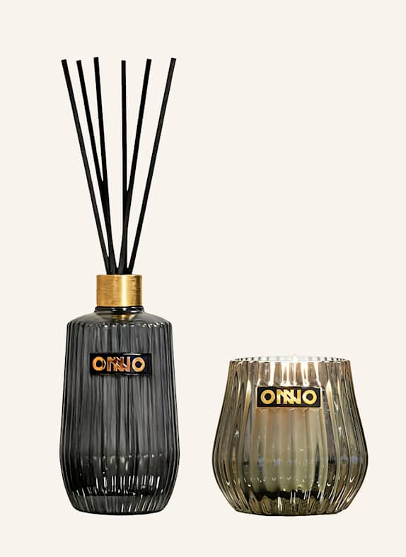 ONNO Collection Geschenkbox Kerze & Diffusor ECLECTIC ZANZIBAR GRAU