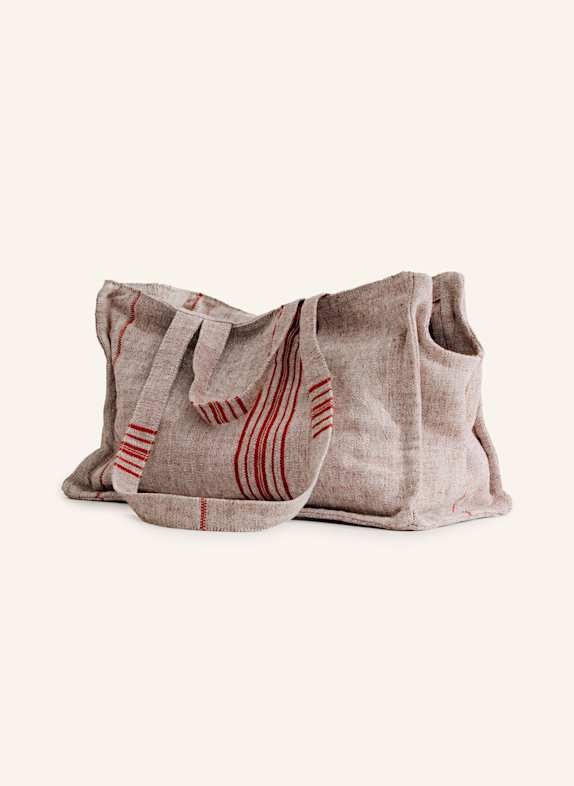 Pintu Hunde Shopper VERANO CANNES ORANGE/ BRAUN