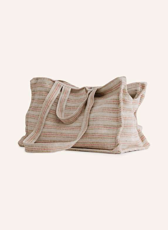 Pintu Hunde Shopper VERANO PORTOFINO BEIGE/ ROT/ GRÜN