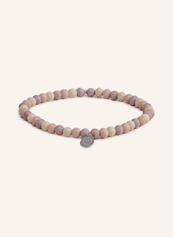 Pintu Große Hundekette BEIGE/ SILBER