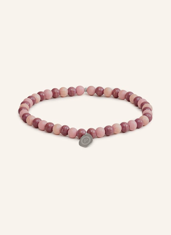 Pintu Große Hundekette ROSA/ SILBER