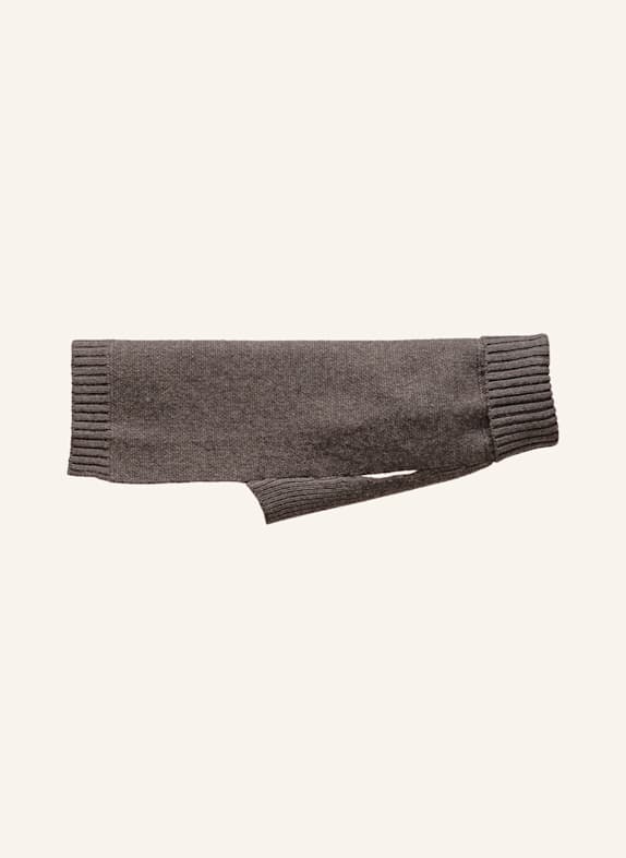 Pintu Hundepullover aus Cashmere TAUPE