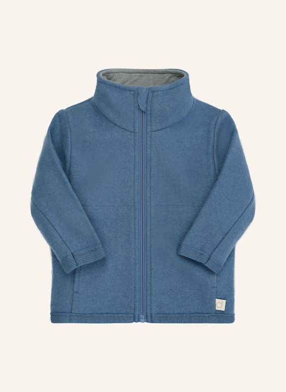 disana Zipper-Jacke TAUPE / HELLBLAU / BLAU