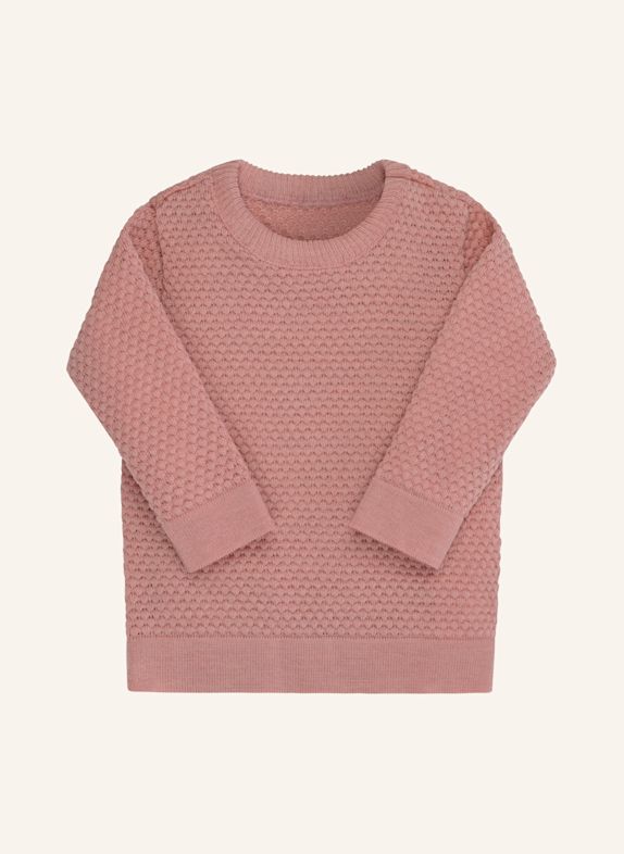 disana Strick-Pullover HELLROSA / ROSÉ / ROSA