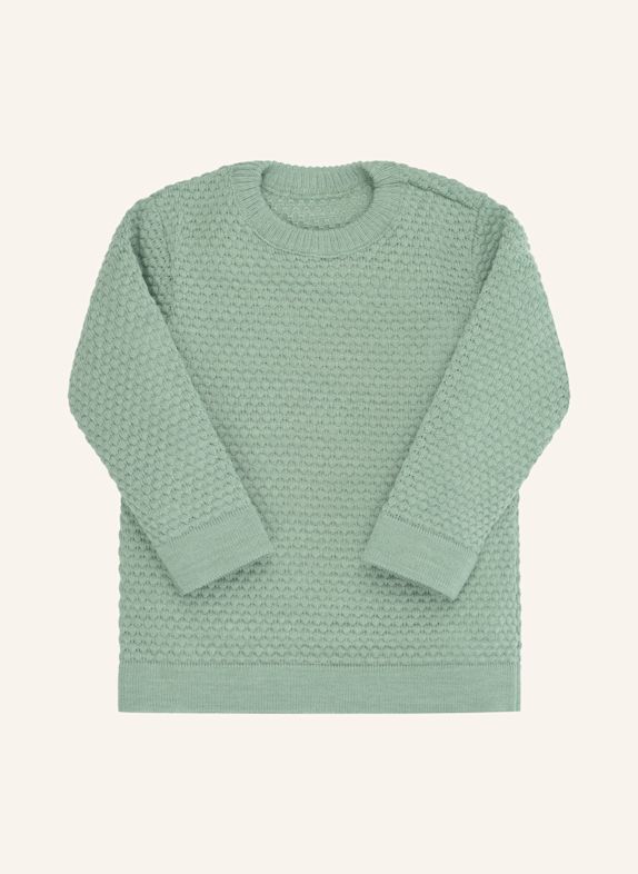 disana Strick-Pullover HELLGRÜN