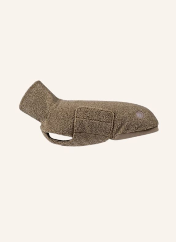 WOOFSTUFF Hundepullover DERBY PLUSH TAUPE