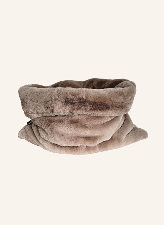 WOOFSTUFF Hundeschlafsack FLUFFY TAUPE