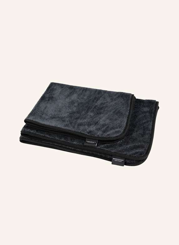 WOOFSTUFF Hundehandtuch SUPER FLOR TURBO DRY DUNKELGRAU