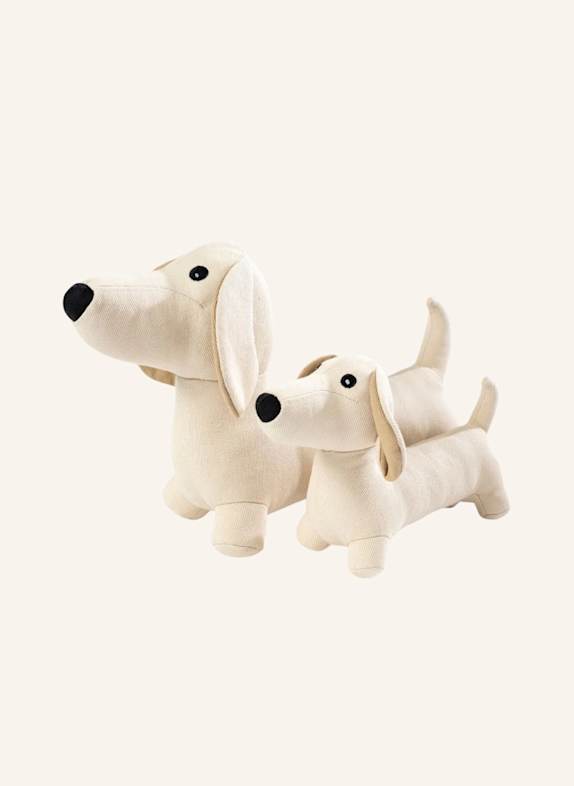 WOOFSTUFF Hundespielzeug DACKEL PEPE BEIGE