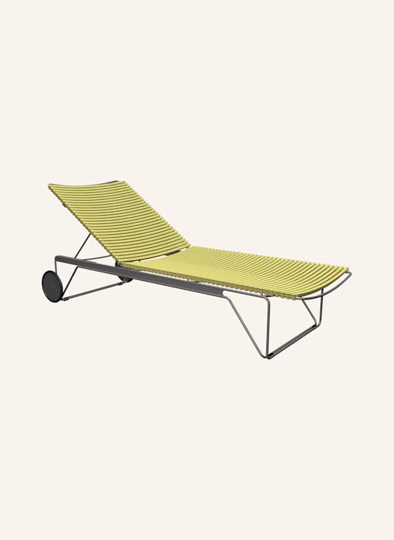 HOUE Gartenliege CLICK ADJUSTABLE GELB