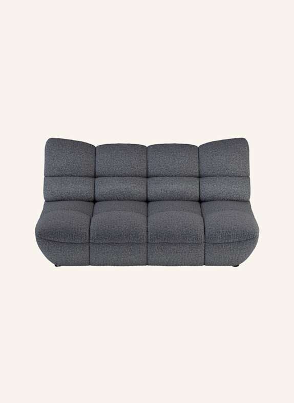 nydo 3-Sitzer Sofa POMODORO Flachgewebe DUNKELBLAU