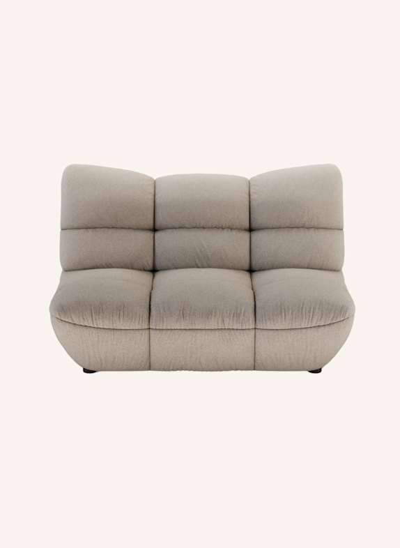 nydo Pomodoro 2-Sitzer Sofa Flachgewebe TAUPE