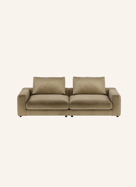 nydo 3-Sitzer Sofa MOSLER Velours TAUPE