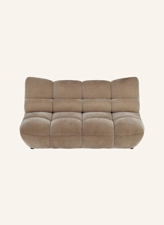 nydo 3-Sitzer Sofa POMODORO Velours TAUPE