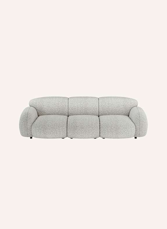 nydo 3-Sitzer Sofa MONDINO Boucle DUNKELGRAU